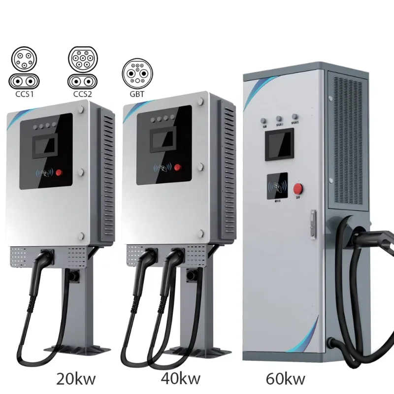 20 кВт 30 40 постоянная электромобильная зарядная станция коммерческая напольная CCS