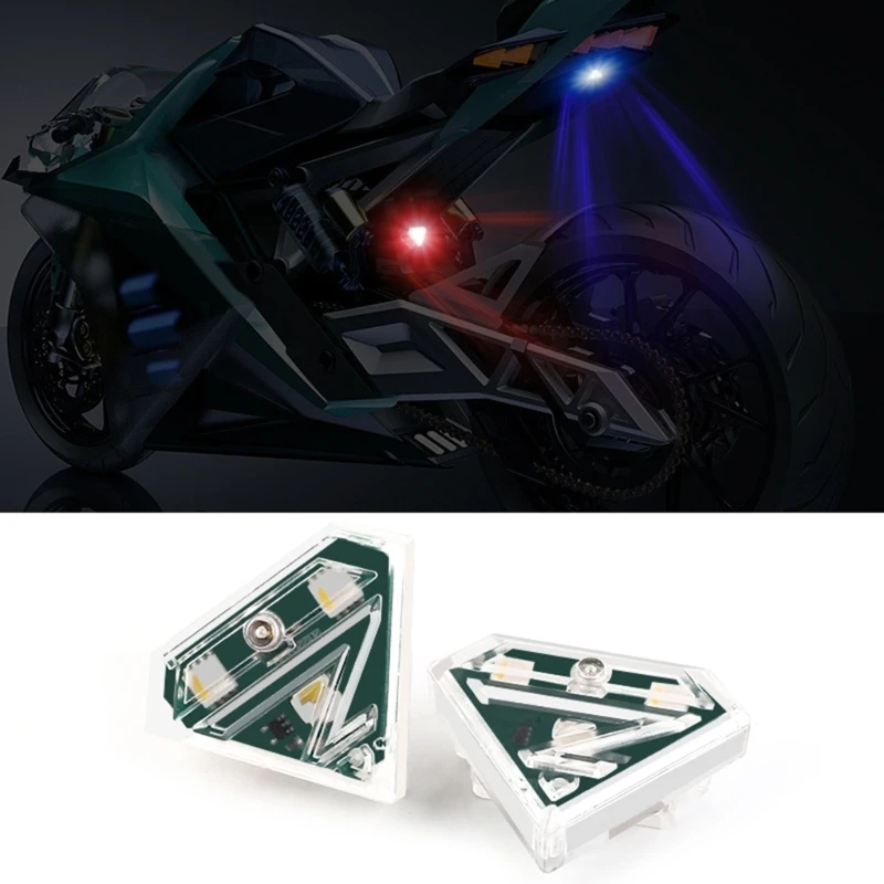 

Светодиодная вспышка для мотоцикла, дрона, стробоскопическая лампа, мини-стробоскопическая лампа, сигнал поворота GTWS