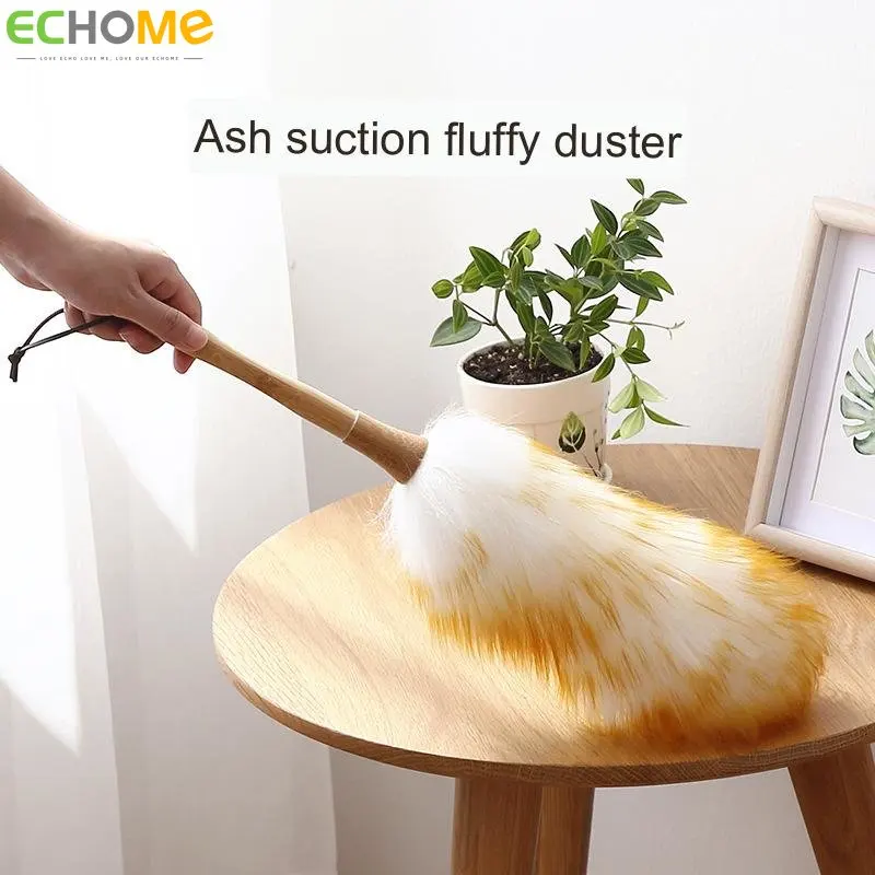 

Щетка для чистки автомобиля с деревянной ручкой