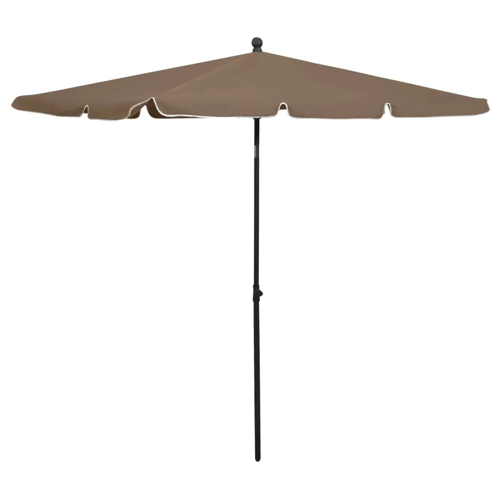 

Garden Parasol with Pole 82.7"x55.1" Taupe