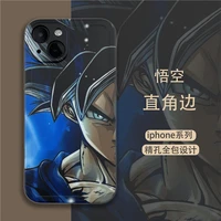 dragonball goku vegeta phone case cover for iphone 13 12 pro max 11 8 7 6 s xr plus x xs se 2020 mini shatterproof straight edge
