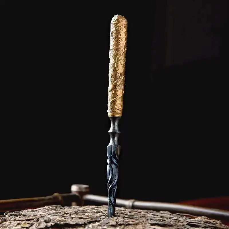 

Бытовой дамасский чайный нож «сделай сам», игла для чая, конусный семейный чайный набор, многофункциональные инструменты для повседневного...