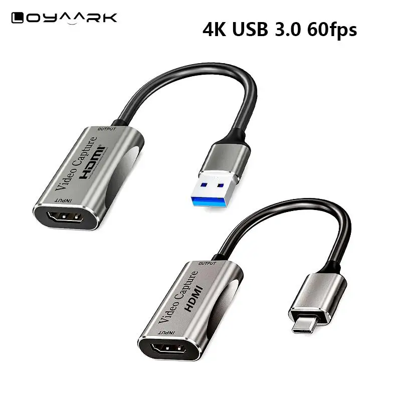 Карта видеозахвата USB C HDMI 1080p 60 кадров в секунду устройство захвата игр для PS4 XBOX