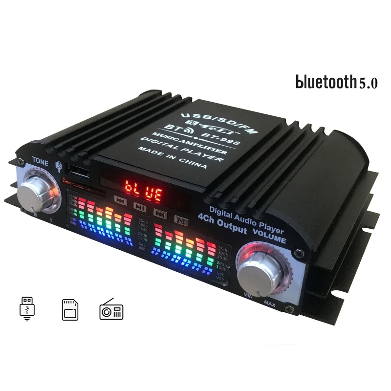 Домашние усилители 600 Вт HiFi Bluetooth сабвуфер