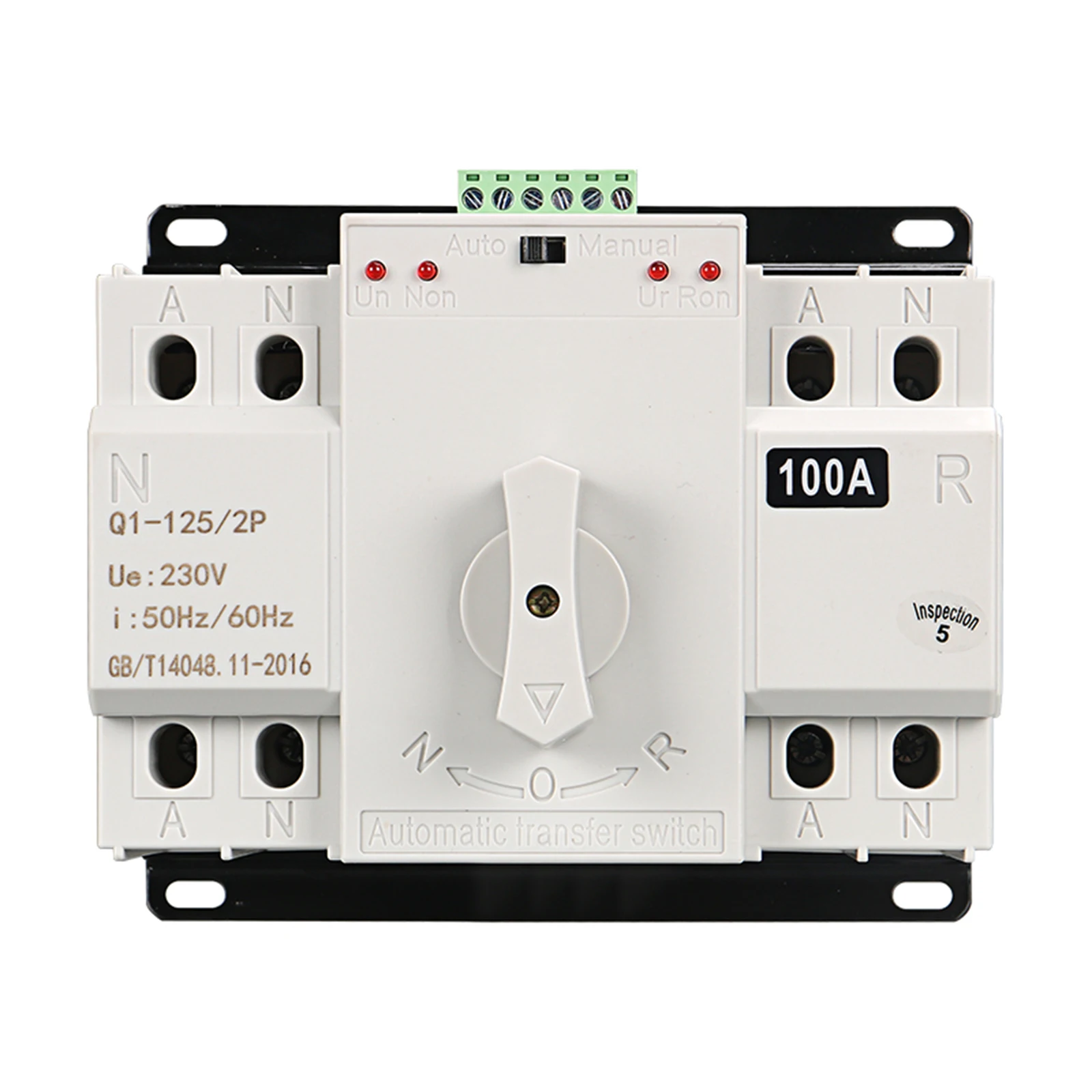 

Double Power Transfer Switch 2P/4P Three-phase Automatic Diverter Switch ATS For UPS Inverters Emergency Power Tool Parts