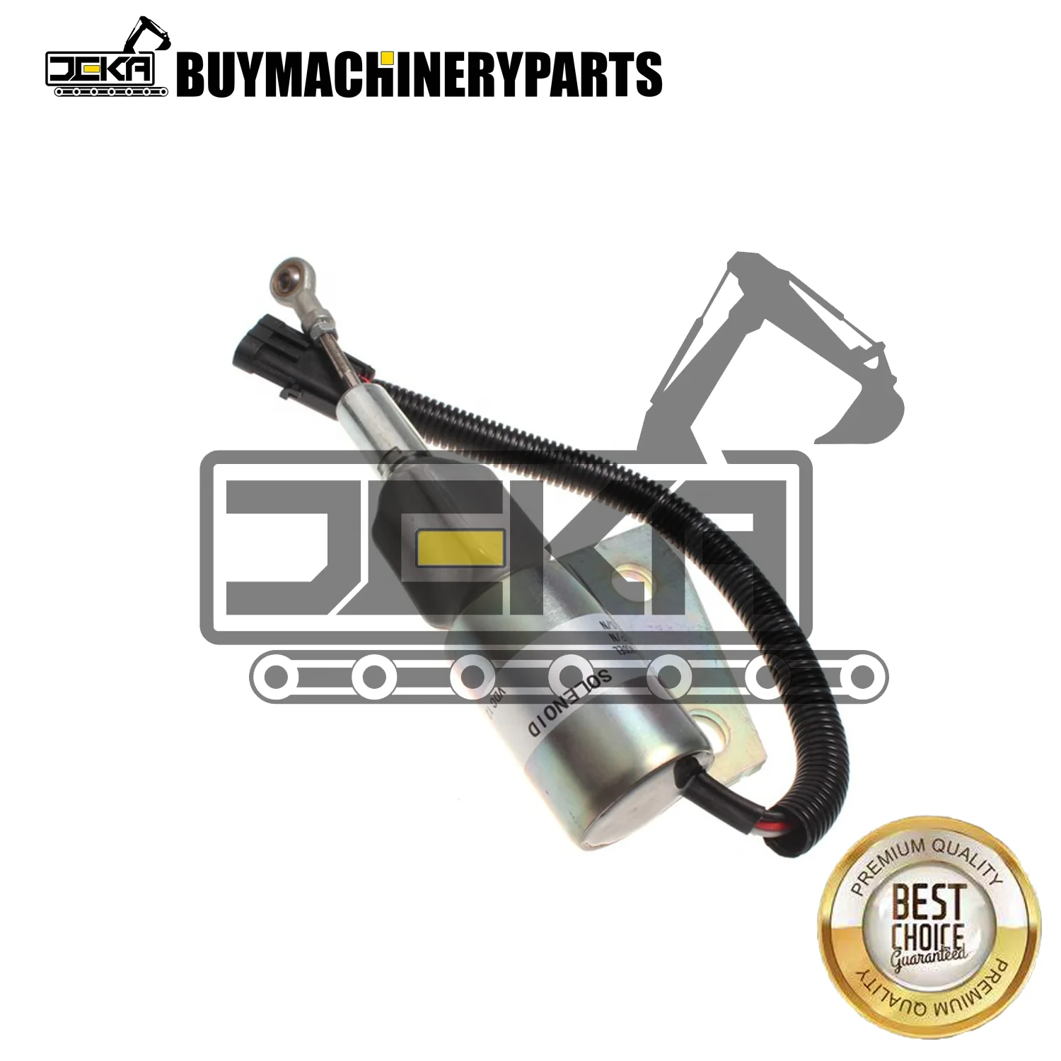 New Fuel Shutoff Solenoid J991167 For Skid Steer Loader 60XT 70XT 75XT 85XT 90XT 95XT 1840 1845C