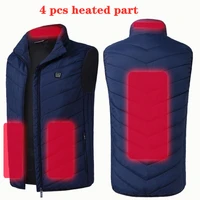 heated vest jacket fashion men women coat clothes intelligent electric heating thermal warm clothes winter heated hunt