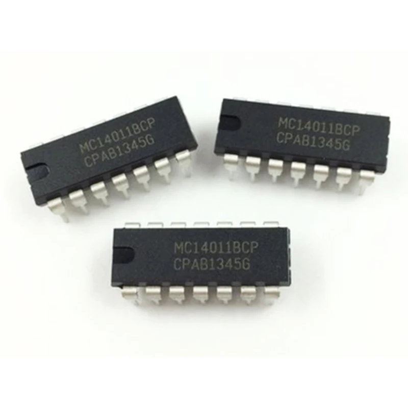 

10pcs/lot MC14011BCP MC14011 14011 DIP-14