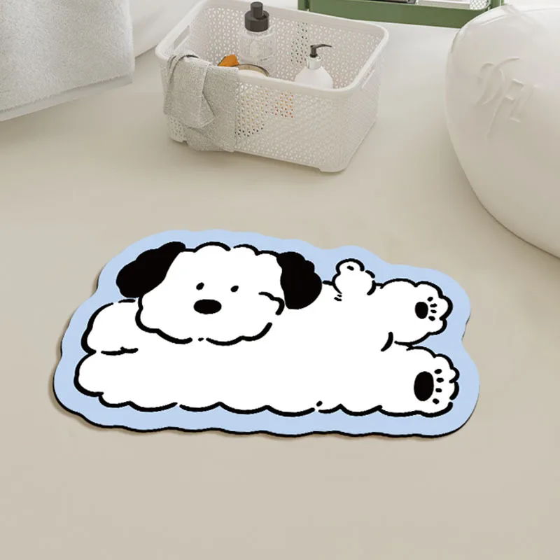 

Creative Rug Nordic Cartoon Carpet for Bedroom Non-slip Bedside Area Rug Cute Soft Floor Mat for Living Room Table Mat Decor