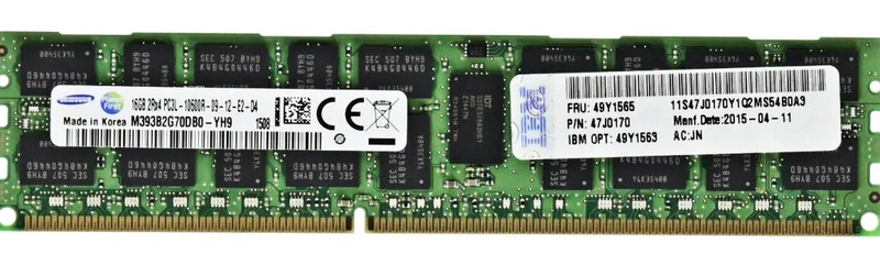 

RAM x3690 X3850 X5 X6 x3750 x3650 M3 M4 память 16 ГБ DDR3 1333 REG