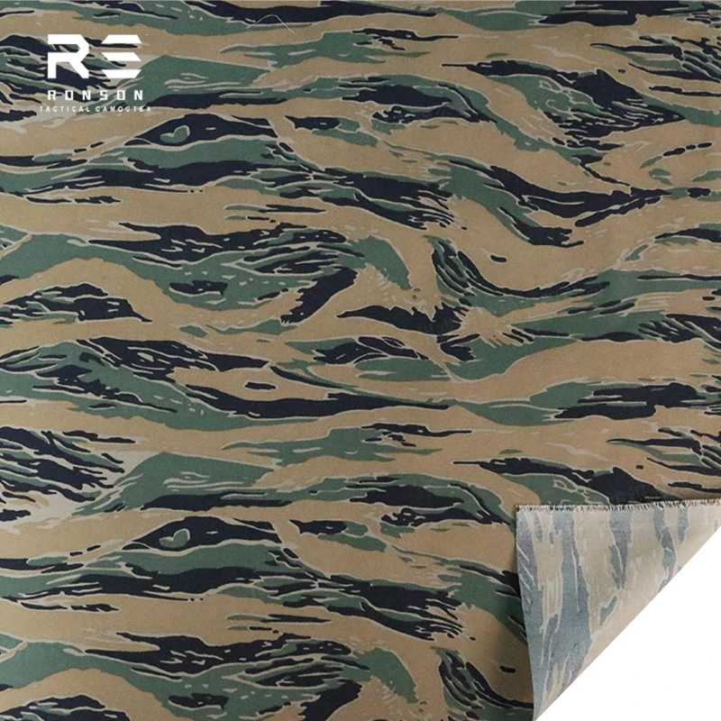 Фото Тактический рюкзак из нейлона Cordura 500D с ПУ-покрытием MARPAT Tiger Stripe, водостойкий, для военного снаряжения и кемпинга №3