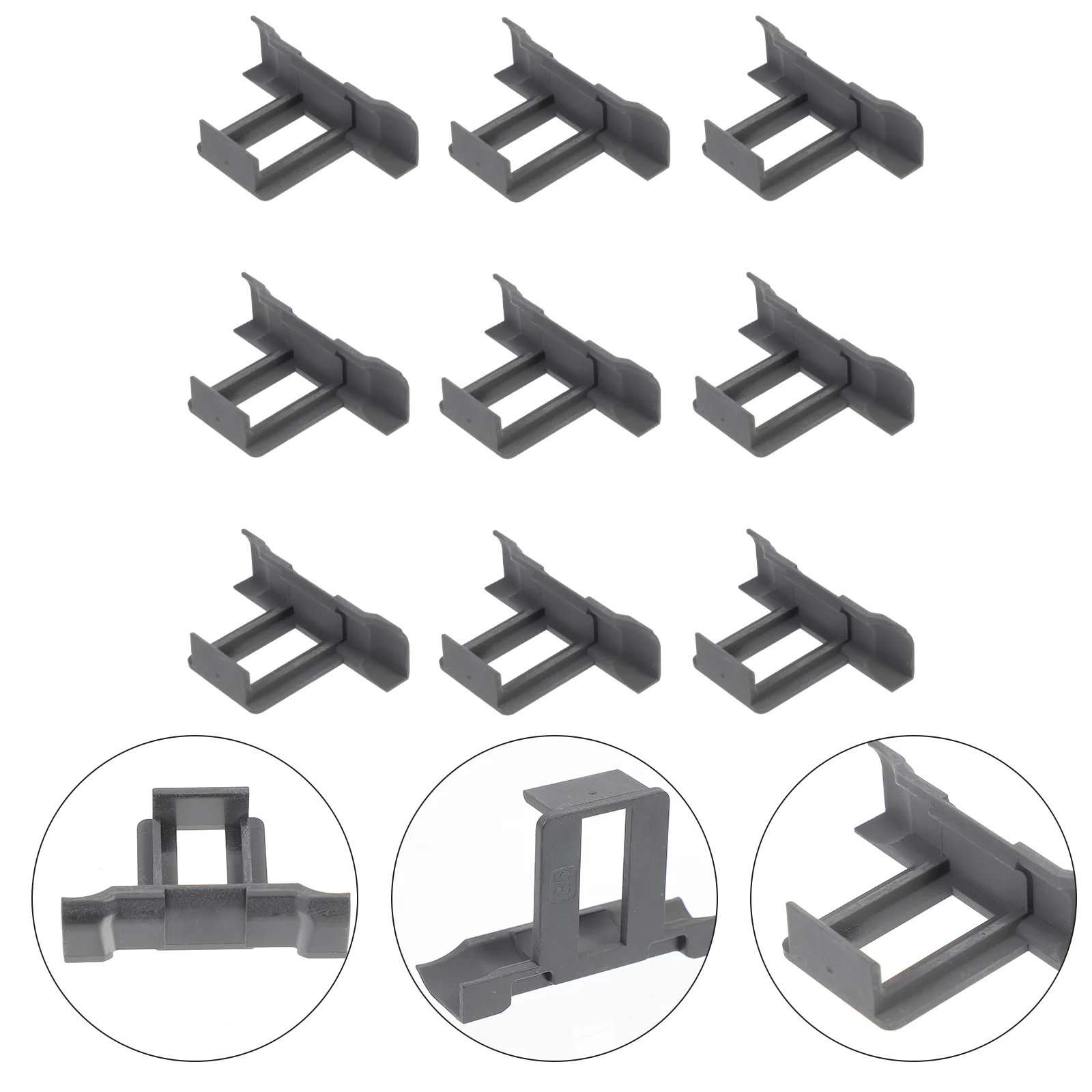 

10 шт., фотоэлектрические панели, зажимы для слива воды