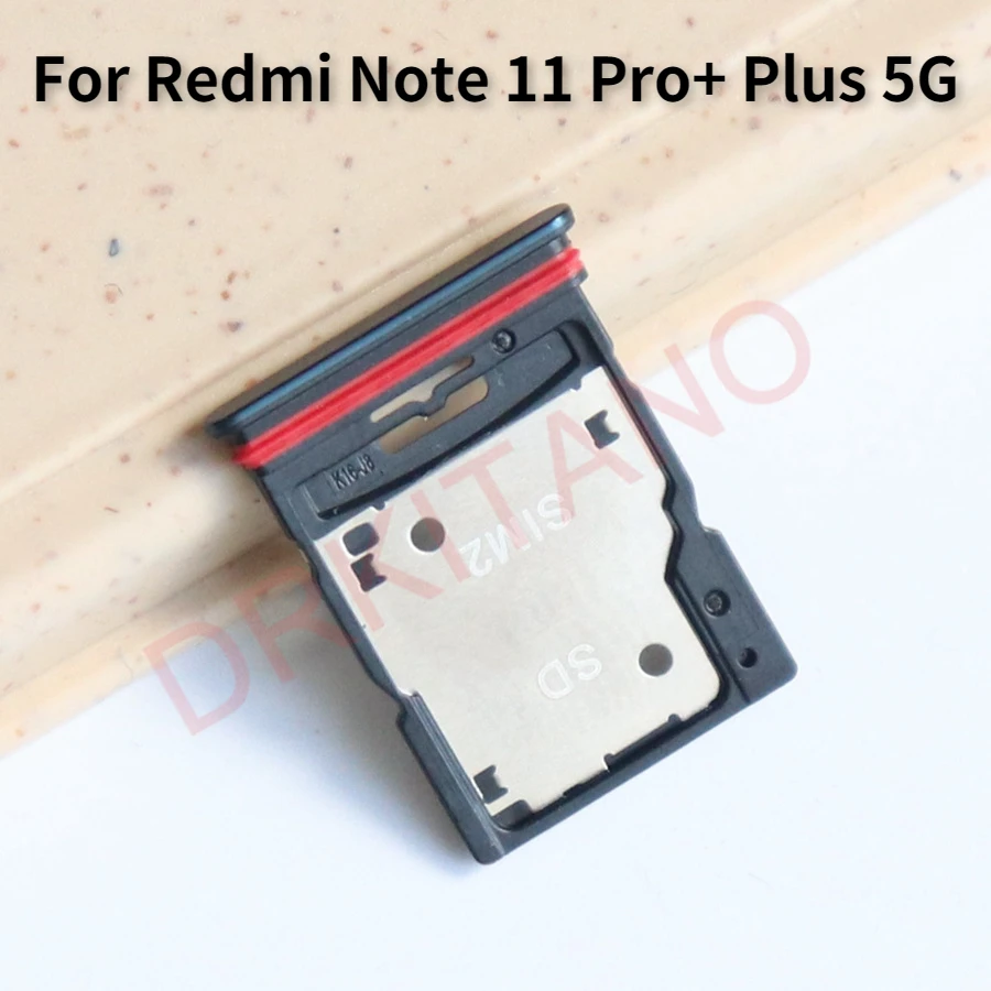 Для Xiaomi Redmi Note 11 Pro+ Plus 5G - Замена SIM-карты, держатель слота, адаптер Micro SD-карты, черный, зеленый, фиолетовый.