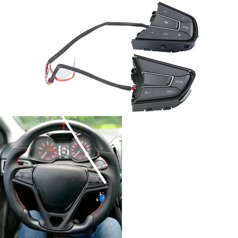 

Автомобильные многофункциональные кнопки на руль для Chery Tiggo 2/3X Arrizo 5, громкость круиза, Bluetooth-телефон