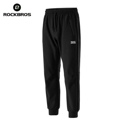 ROCKBROS Флисовые Велосипедные Брюки Мужские