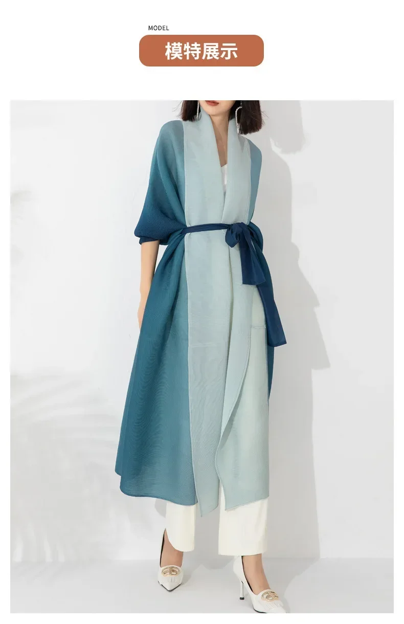 Тренчкот GetSpring для женщин осень 2024 ветровка в стиле пэчворк на шнуровке модная