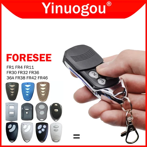 FORESEE FR36A FR36 FR38 FR30 FR11 FR4 FR1 FR46 FR42 Пульт дистанционного управления Устройство открывания гаражных ворот 433 МГц Плавающий код Электрическое управление воротами