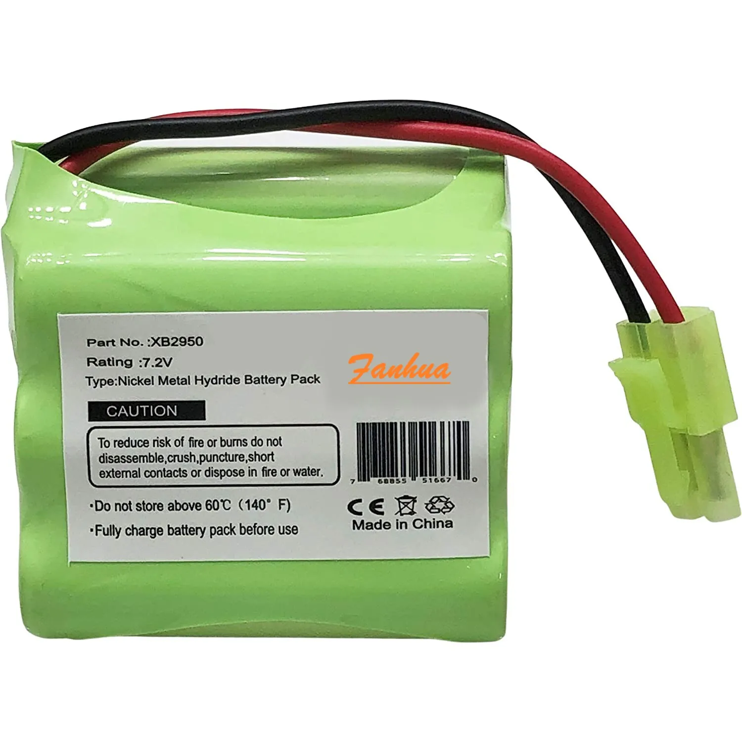 Замена никель-металлогидридной батареи 7 2 в для вакуумного ковра Euro Pro Shark XB2950 V2945