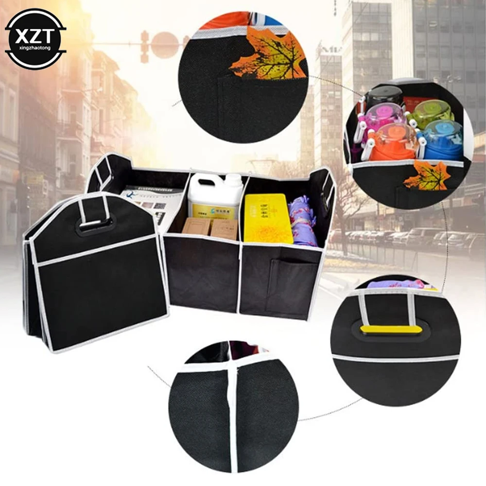 

Car Trunk Organizer Car Toys Food Storage Container Bags Box Auto Interior Accessories