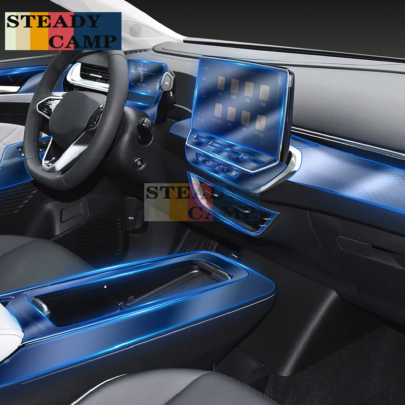 

Для Volkswagen ID.6X2021-2022 Автомобильная внутренняя центральная консоль прозрачная фотопленка для ремонта от царапин аксессуары
