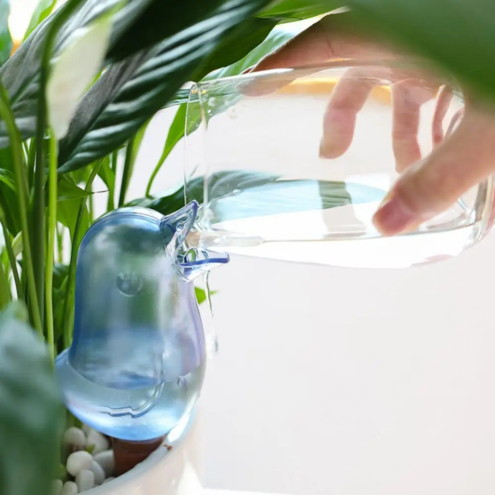 

Useful Flower Kettle Shock-proof Mini Bird Shape Auto Flower Watering Device Flower Watering Device Watering Device