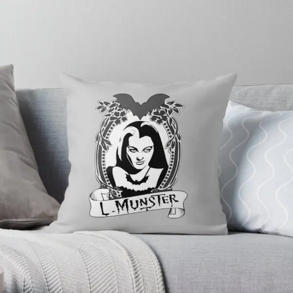 

Lily Munster The Munsters Printing Throw Pillow Cover Case Waist Car Comfort Hotel Bedroom Home Fashion Pillows not include