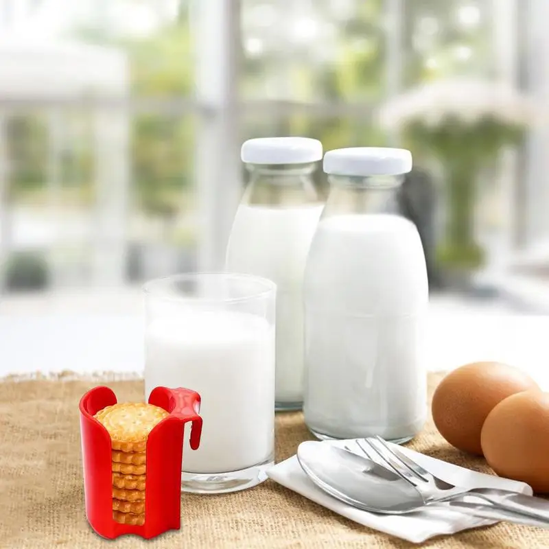 Вешалка для печенья чашек портативный держатель чайных пакетиков зажим