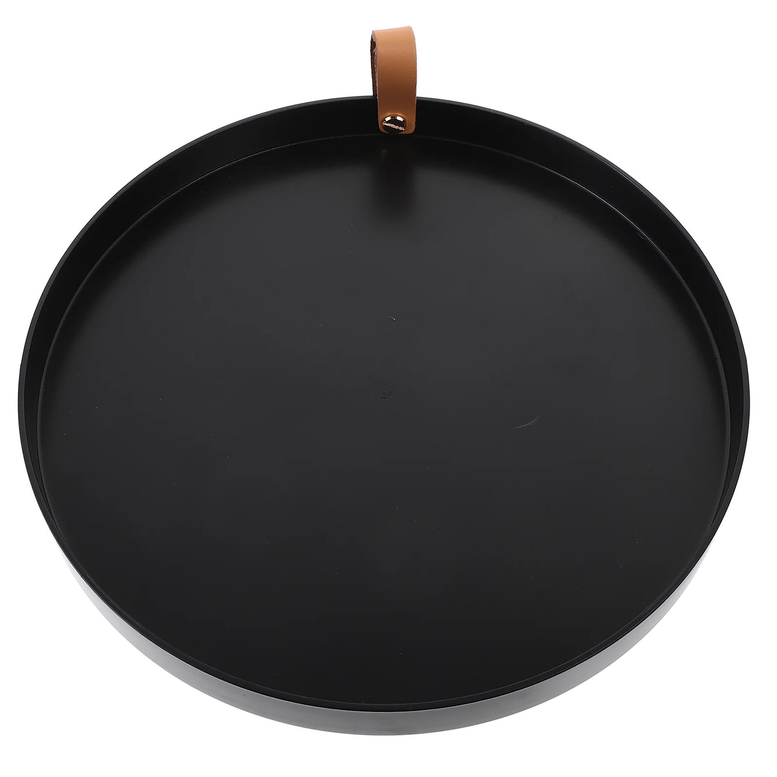 

Tooth Brush Toiletries Tray Desktop Multi-function Reusable Storage Countertop Plate Round Vanity Small Bathroom