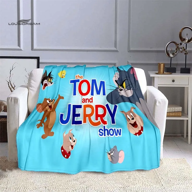 

LOUSIDREAM Children's Cartoon Blankets for Beds Home Travel Adult Flannel Blanket for Couch Bed Living Room Sofa Child Keep Warm