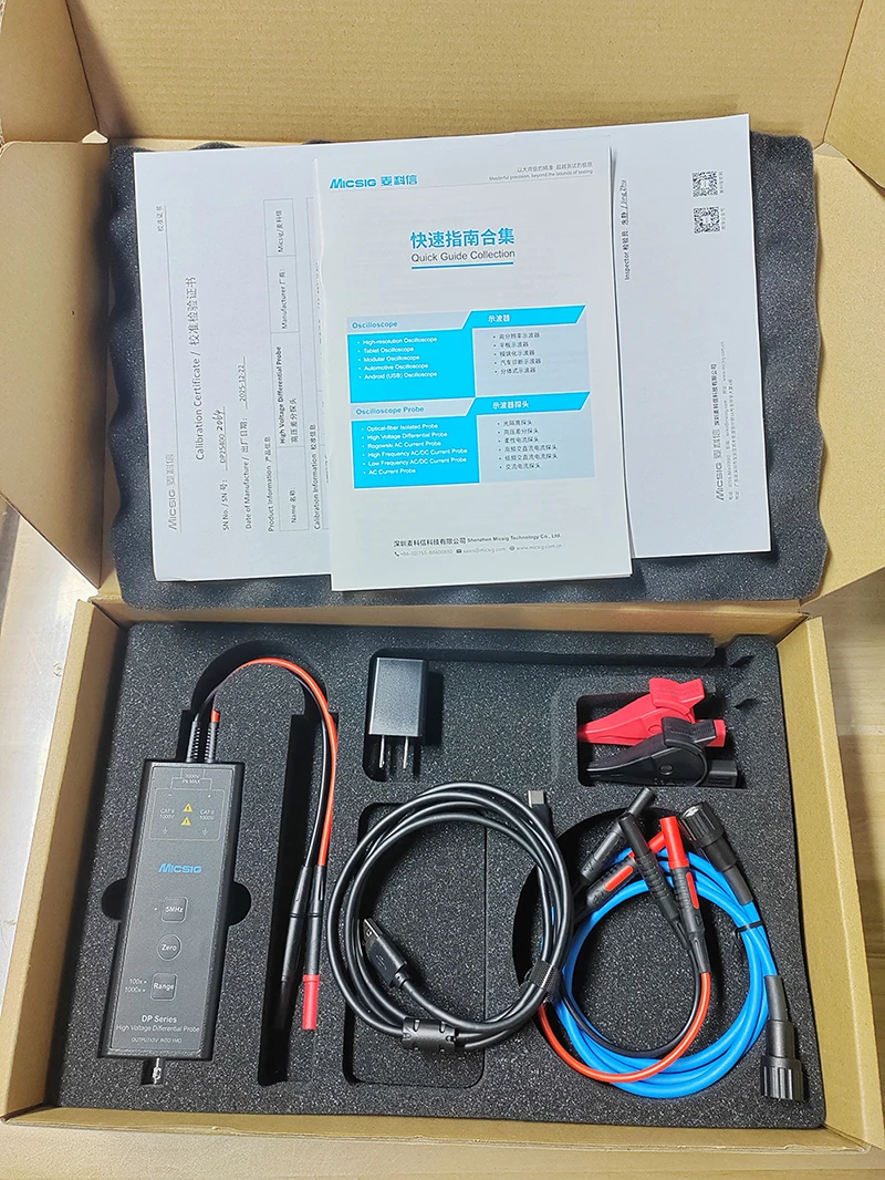 

Micsig Высоковольтный дифференциальный зонд DP700 DP1500 DP3000 DP7000 DP702 DP1502 DP3002 DP70002