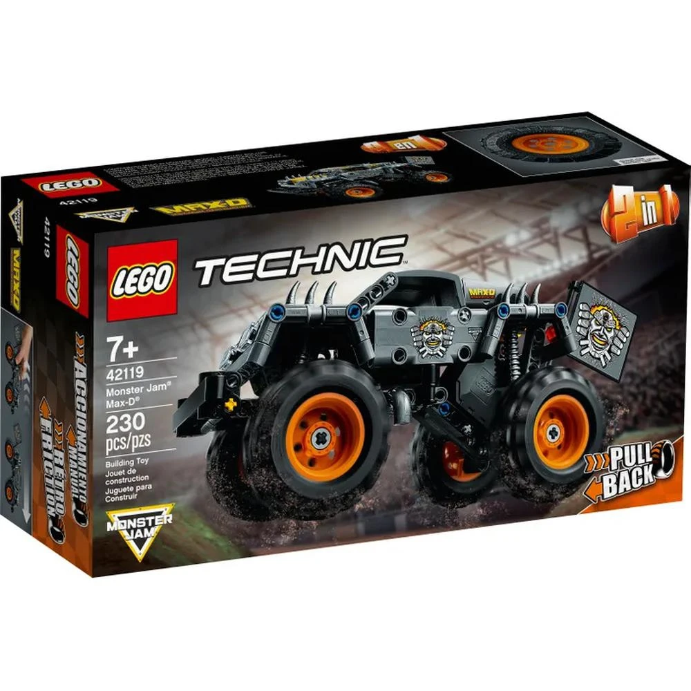 Конструктор LEGO Technic Monster Jam Max-D 42119
