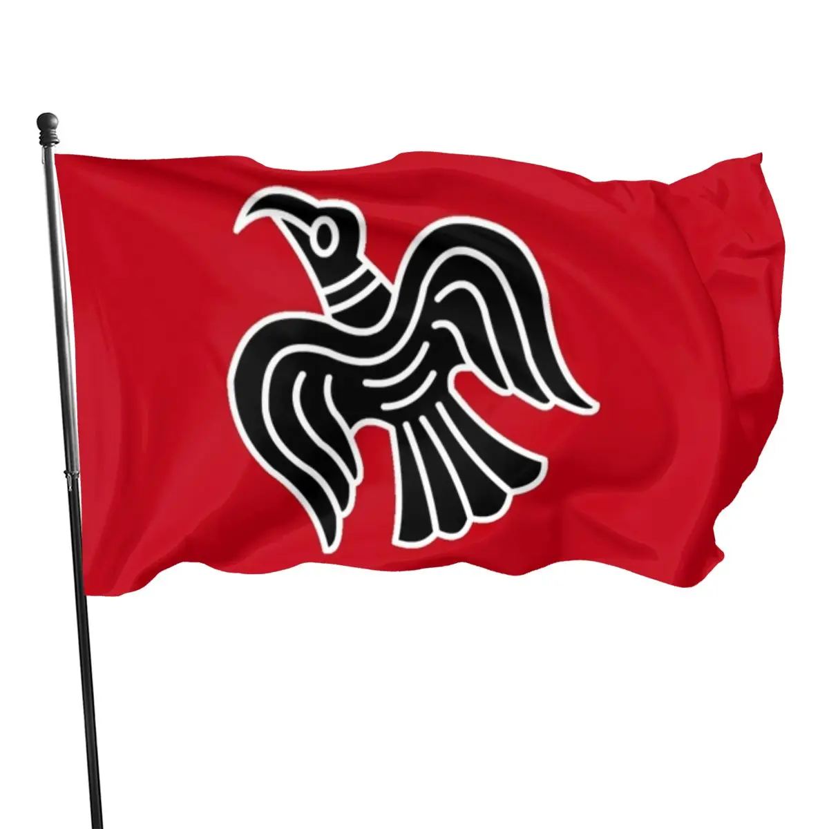 

Viking Raven Flying Flag 90x150cm