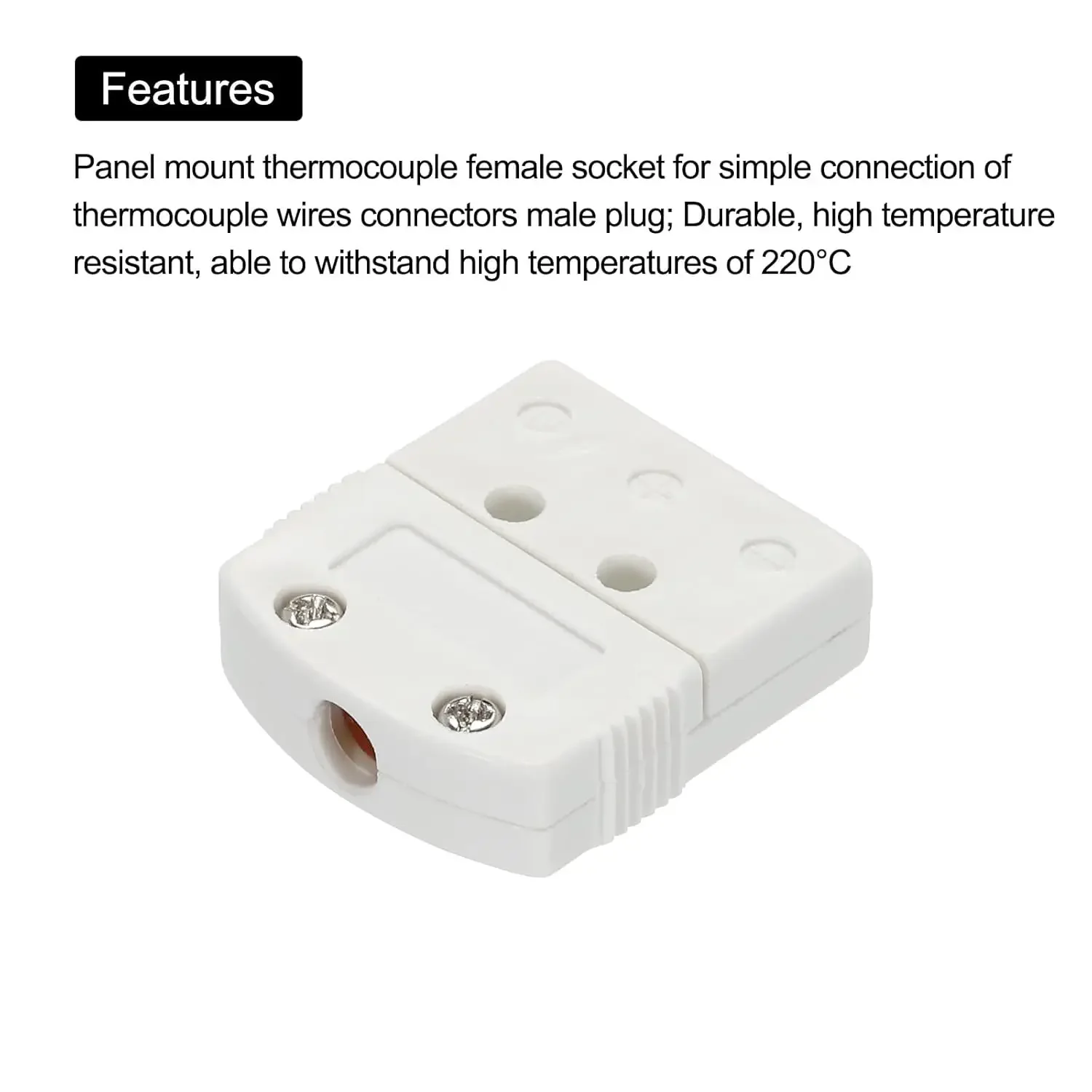 2/6/10 шт. U-образные разъемы для проводов термопары PT100 MTP-U-M/F адаптер с гнездом и