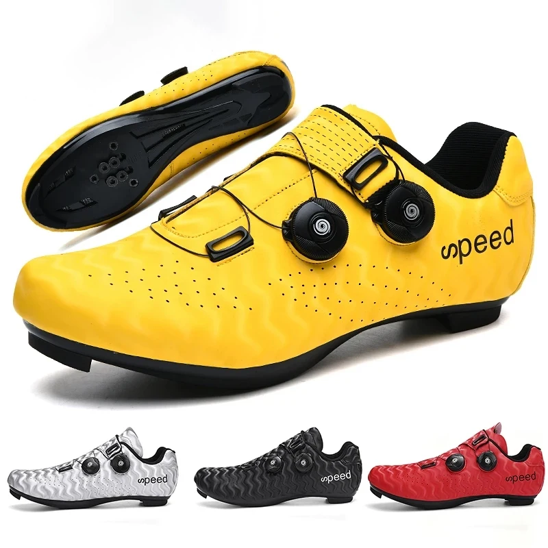 Мужские кроссовки с замком спортивная обувь для езды на велосипеде плоской