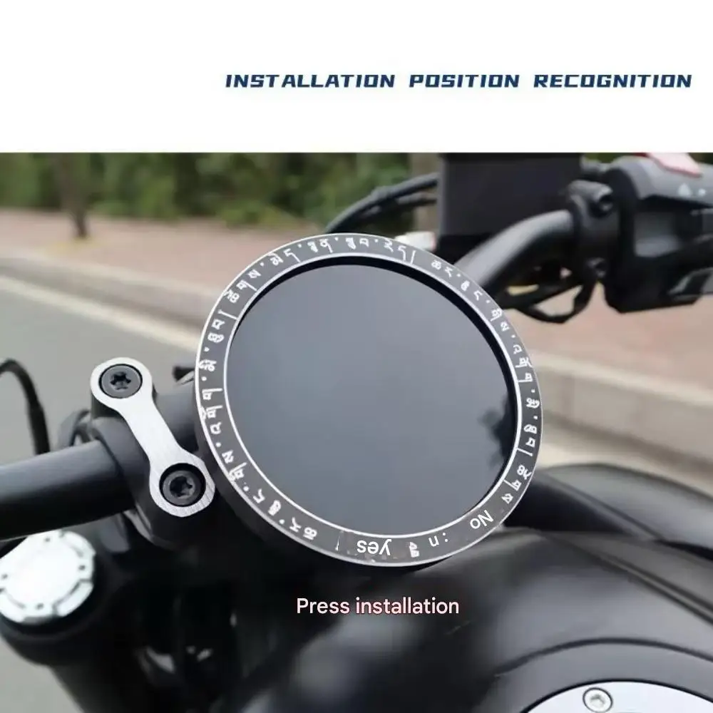 

ДЛЯ VOGE CU525 CU-525 525CU модифицированный декоративный чехол для инструмента CU250 защитная оболочка из алюминиевого сплава кодовая рамка