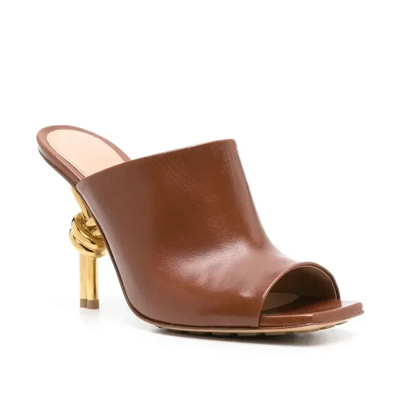 Женские тапочки с квадратным носком