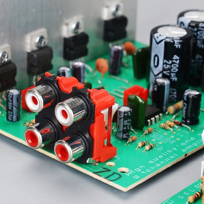 DX-418 2 1-канальный цифровой усилитель сабвуфера DC12-15V 60Wx3 Плата цифрового усилителя