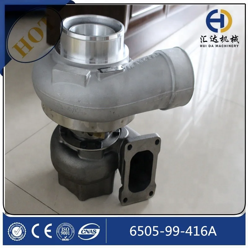 Оригинальный турбокомпрессор Huida HD465-8 S6D105 6240-81-8600 319179 б/у в Комацу