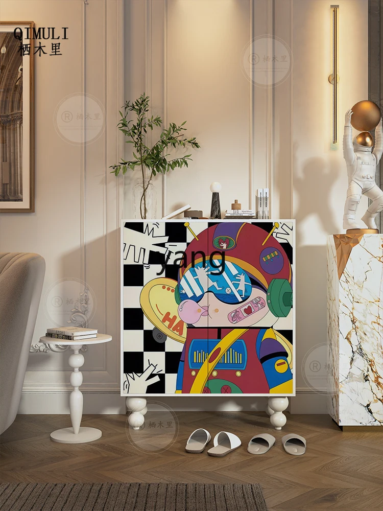 Шкаф для обуви из массива дерева