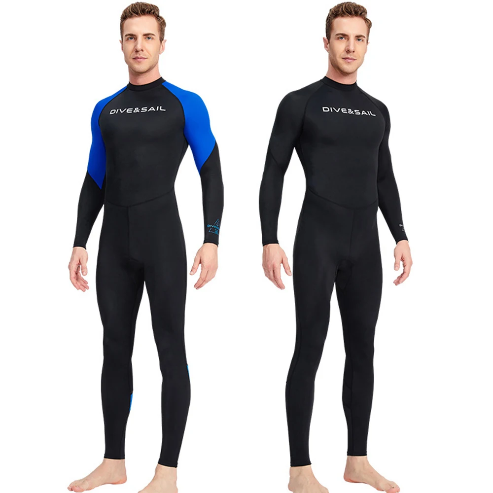 Men's Lycra Surfing Suit One-Piece Quick-Drying Sunscreen Defend Jellyfish Water Sports Swimming Snorkeling Surfing Suit