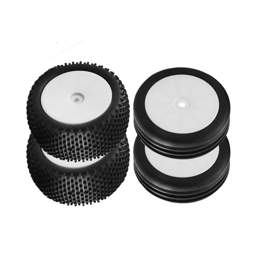 

RC Off-Road Buggy Car Rubber Tires 1/10 2WD 82&87Mm Tyres Replacement Parts For XRAY XB2 Serpent SRX2 SRX4 Traxxas Bandit Tekno