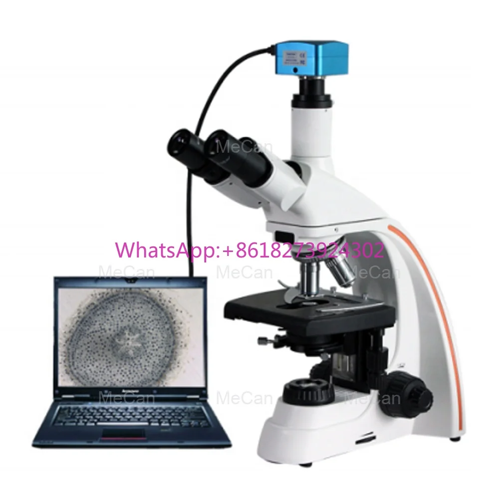 Больничное оборудование Бинокулярный микроскоп Бинокль Ветеринарный цифровой