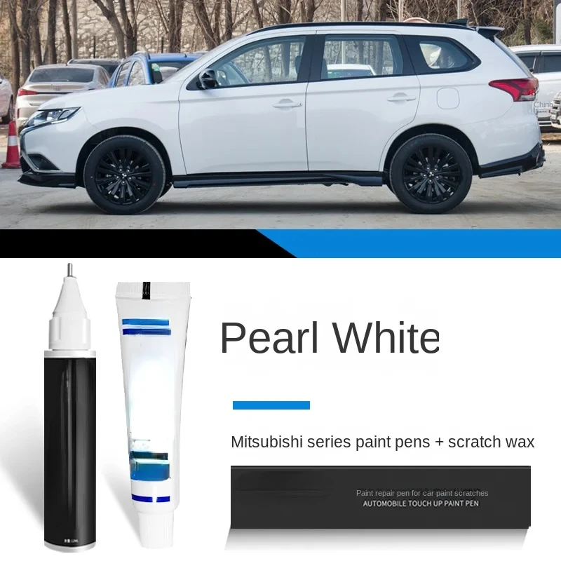 

Ручка для краски подходит для автомобиля Mitsubishi Outlander, фиксатор краски, жемчужно-белое крыло, Бог, модификация Eclipse Cross, специальный автомобиль