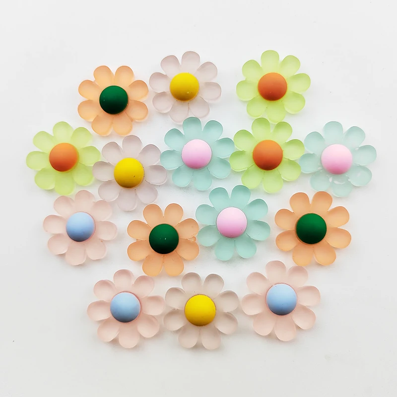 

10 шт., разноцветные пластиковые аксессуары для волос, 2,2 см