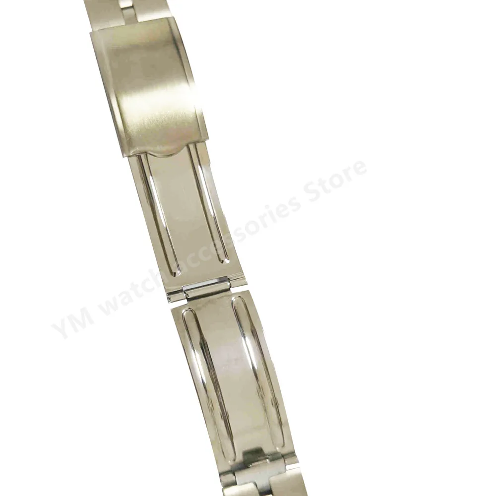 20mm 316L Stainless Steel Straight End Fishbone Watch Band Strap Bracelet For SKX 6138 0040 BVT 04770 Watch