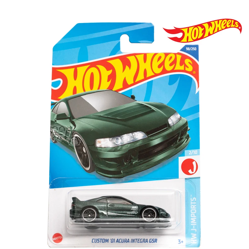

Hot Wheels Автомобильная серия HW J-IMPORTS CUSTOM 01 ACURA INTEGRA GSR 1/64 коллекционные модели коллекционных игрушечных автомобилей