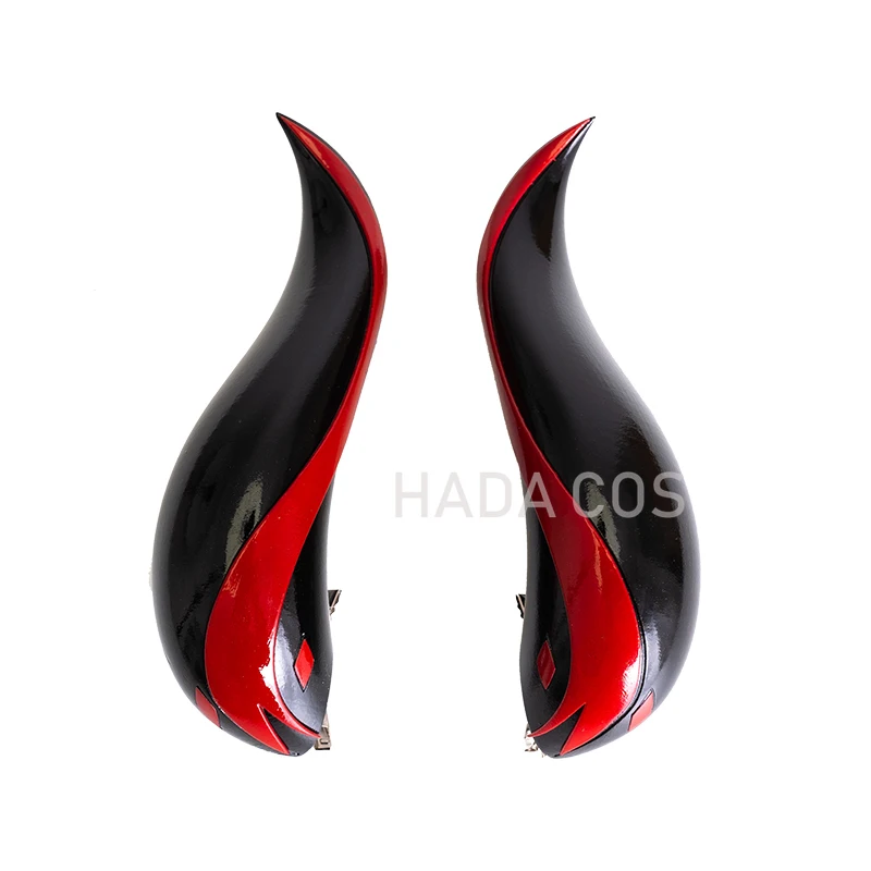 Genshin Impact Ganyu рог для косплея заколка волос Карнавал Хэллоуин косплей парик