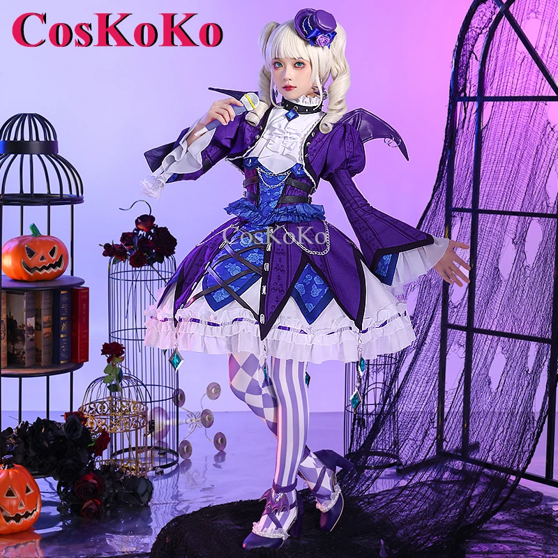 CosKoKo Todo Yurika косплей игры Aikatsu костюм горный сладкий Готический официальный на