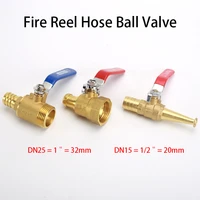 1%ef%bc%82fire reel hose ball valve connector female male thread switch gun head copper ball valve 20mmpagoda head tip nozzle accessorie
