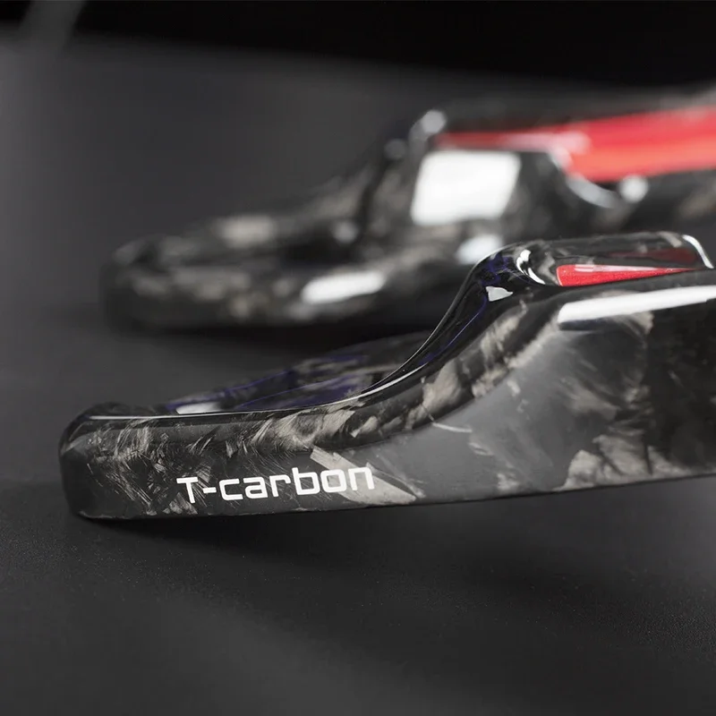 Кованое углеродное волокно автомобильный интерьер рулевое колесо лепестки